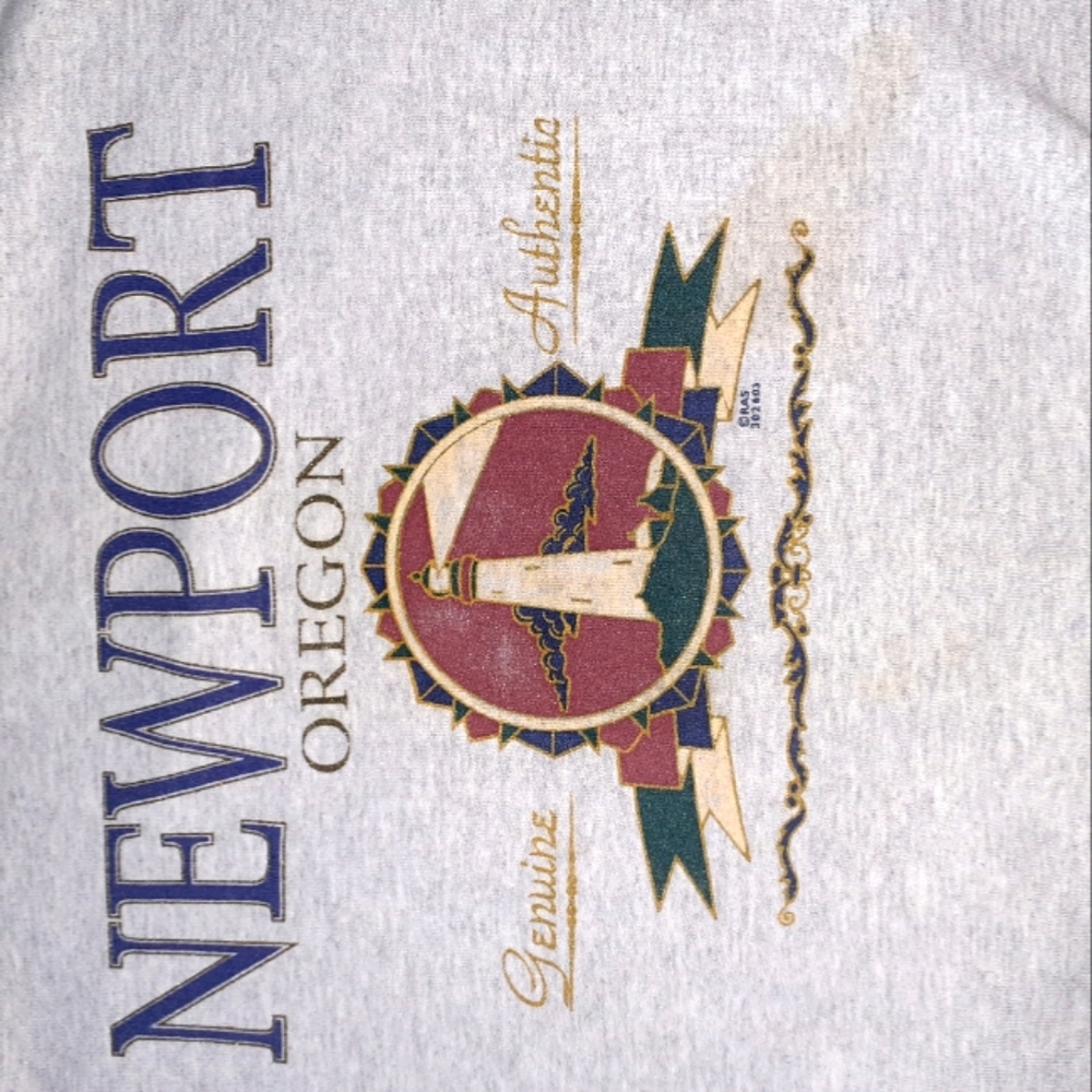Gray Newport Oregon Sweatshirt
